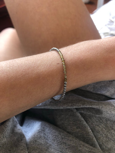 Labradorite bracelet